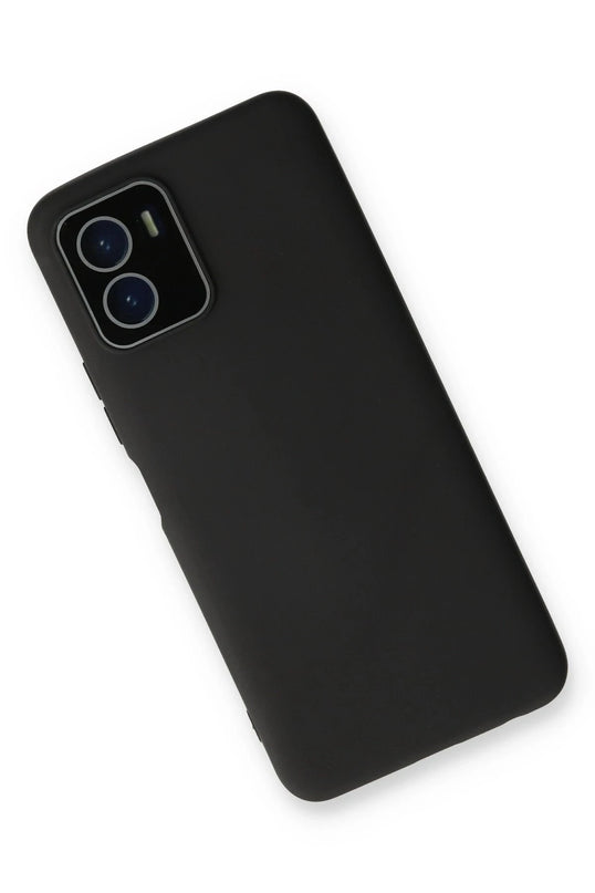 Vivo Y15S Lansman Glass Kapak Kılıf - Siyah 3