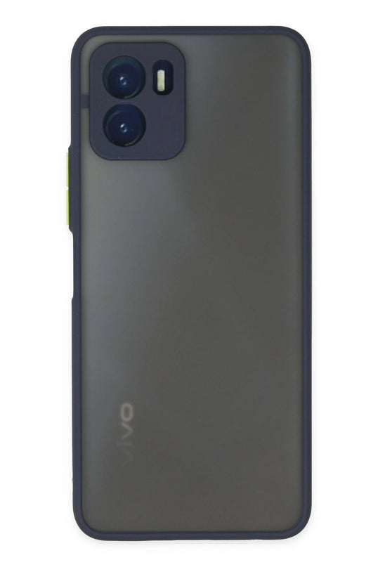 Vivo Y15S Montreal Silikon Kapak Kılıf - Lacivert