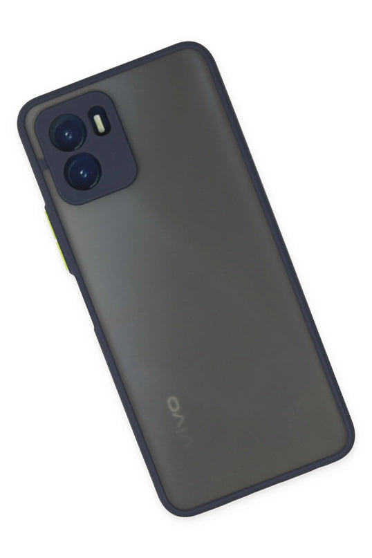 Vivo Y15S Montreal Silikon Kapak Kılıf - Lacivert 2