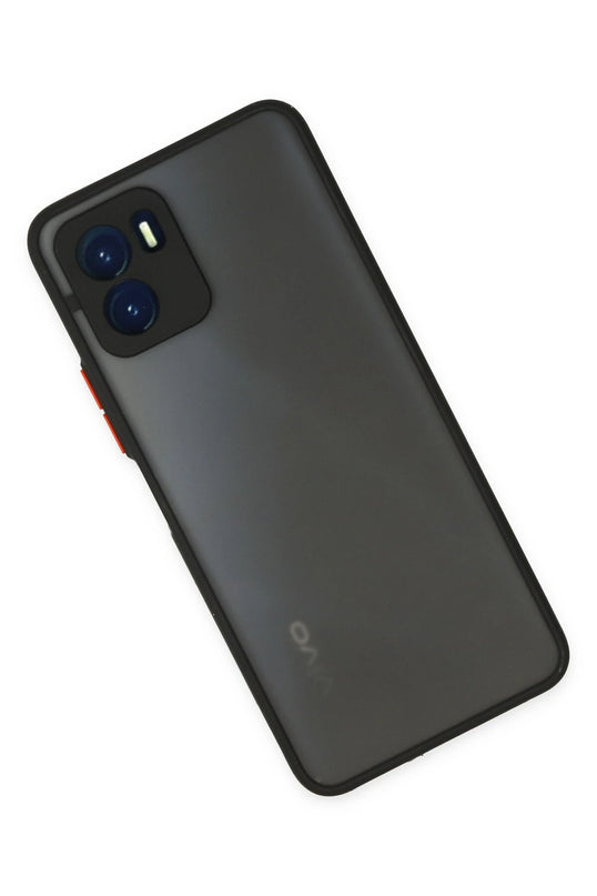 Vivo Y15S Montreal Silikon Kapak Kılıf - Siyah 2
