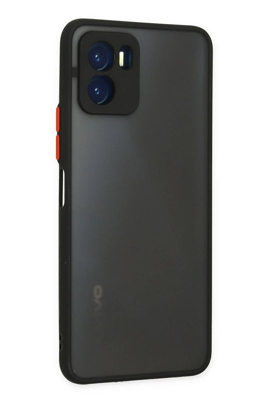 Vivo Y15S Montreal Silikon Kapak Kılıf - Siyah 3