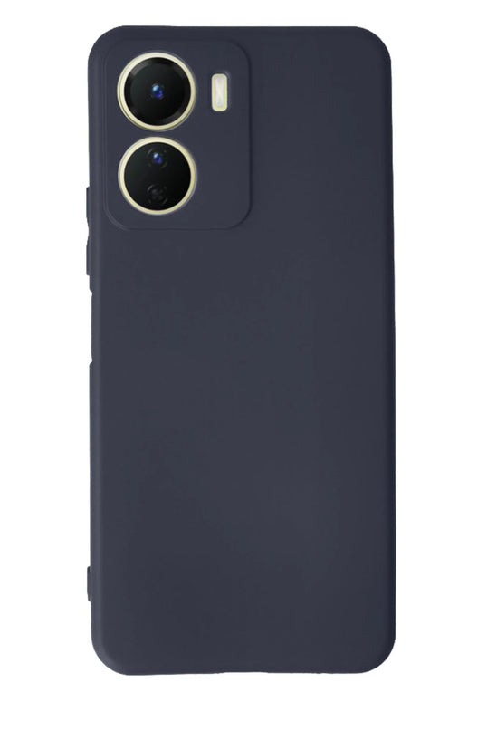 Vivo Y16 First Silikon Kılıf - Lacivert