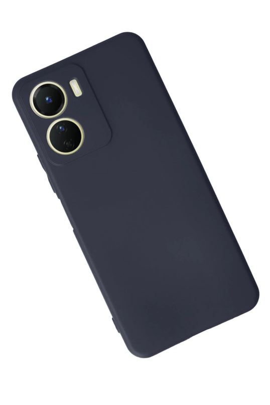 Vivo Y16 First Silikon Kılıf - Lacivert 3
