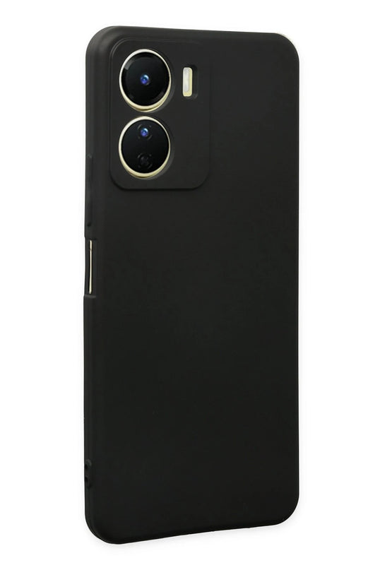 Vivo Y16 First Silikon Kılıf - Siyah 2
