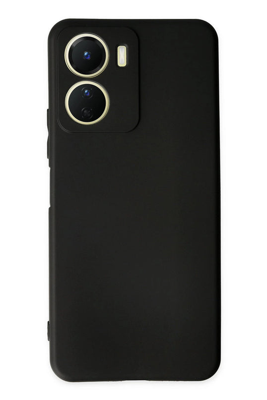 Vivo Y16 First Silikon Kılıf - Siyah