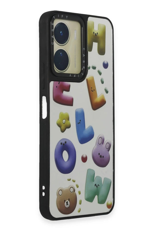 Vivo Y16 Mirror Desenli Kapak Kılıf - Desen 15 2