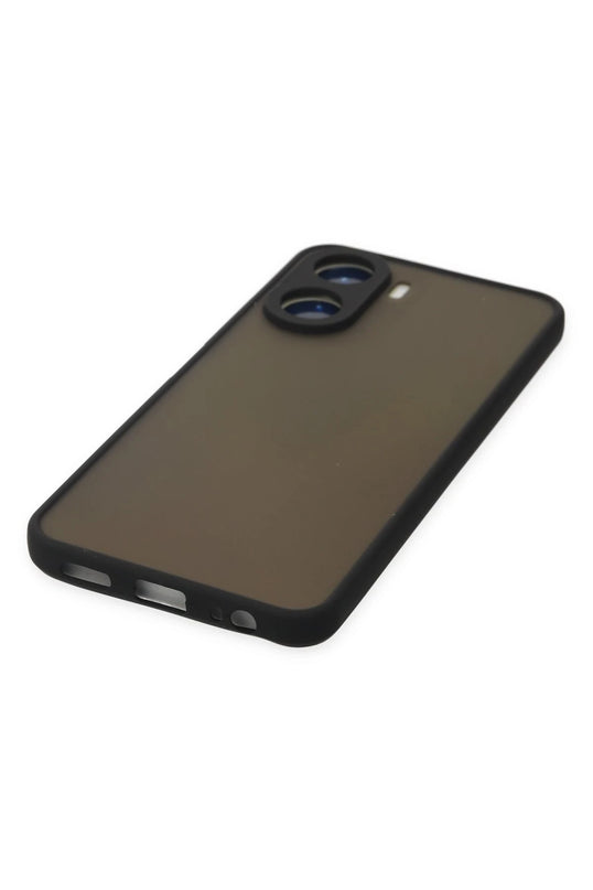 Vivo Y16 Montreal Silikon Kapak Kılıf - Siyah 5
