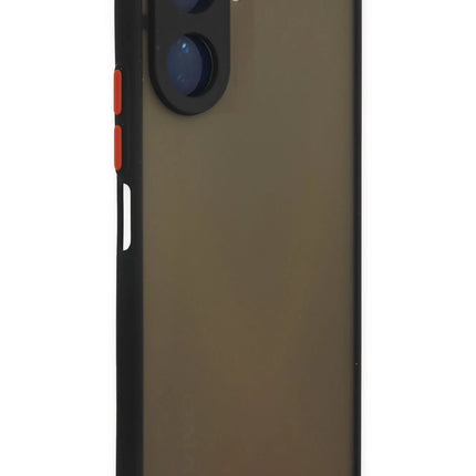 Vivo Y16 Montreal Silikon Kapak Kılıf - Siyah 2
