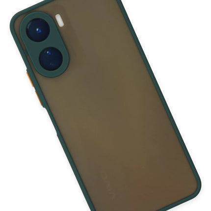 Vivo Y16 Montreal Silikon Kapak Kılıf - Yeşil 3