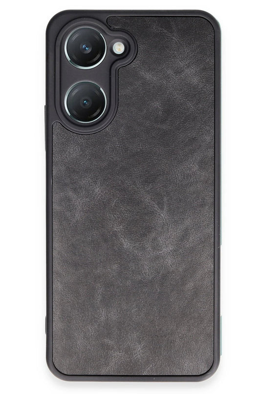 Vivo Y18 Aras Deri Kapak Kılıf - Siyah 2