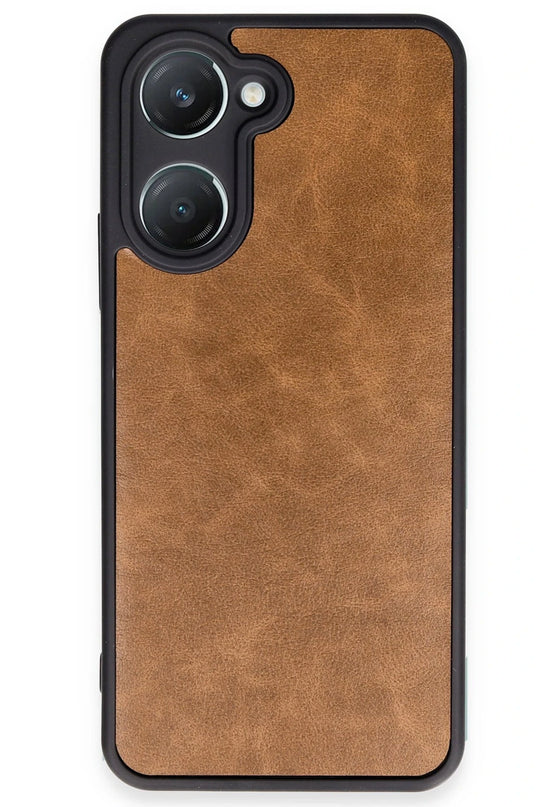 Vivo Y18 Aras Deri Kapak Kılıf - Taba 2