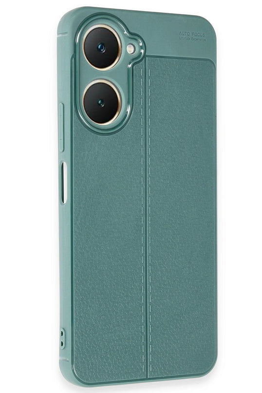 Vivo Y18 Auto Focus Kapak Kılıf - Koyu Yeşil 3