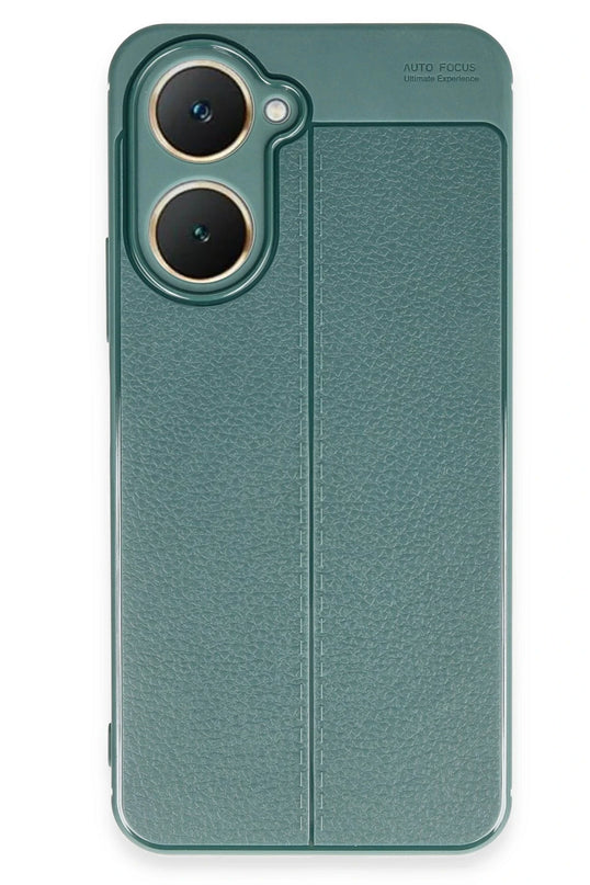 Vivo Y18 Auto Focus Kapak Kılıf - Koyu Yeşil 2