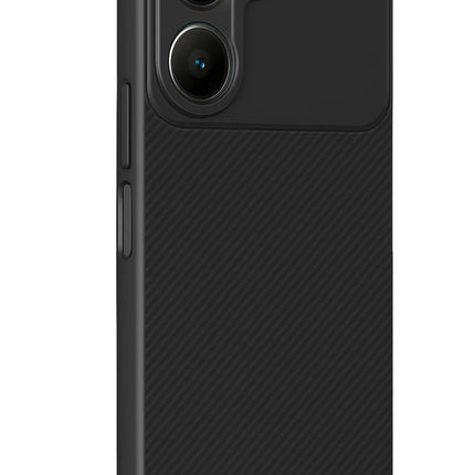 Vivo Y18 Auto Focus Karbon Kapak Kılıf - Siyah