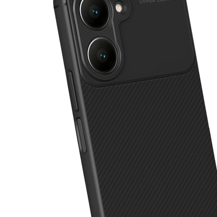 Vivo Y18 Auto Focus Karbon Kapak Kılıf - Siyah 3