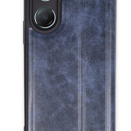 Vivo Y18 Flip Cover Kılıf - Lacivert