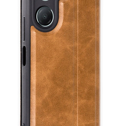 Vivo Y18 Flip Cover Kılıf - Taba 2