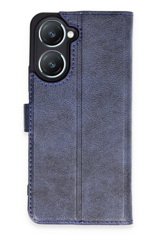 Vivo Y18 Trend S Plus Kapaklı Kılıf - Lacivert