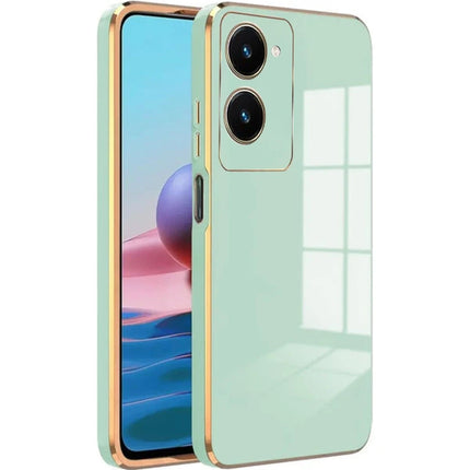 Vivo Y18 Volet Silikon Kılıf - Açık Yeşil