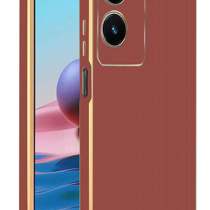 Vivo Y18 Volet Silikon Kılıf - Kırmızı