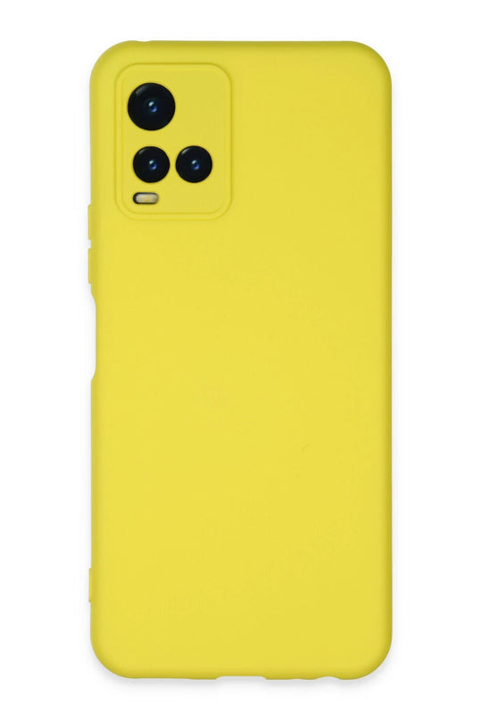 Vivo Y21S Nano içi Kadife Silikon Kılıf