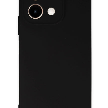 Vivo Y28 First Silikon Kılıf - Siyah