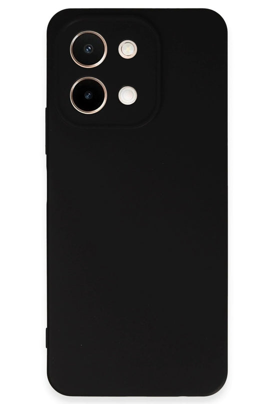 Vivo Y28 First Silikon Kılıf - Siyah