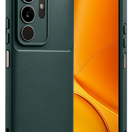 Vivo Y29 4G Auto Focus Karbon Kapak Kılıf - Koyu Yeşil