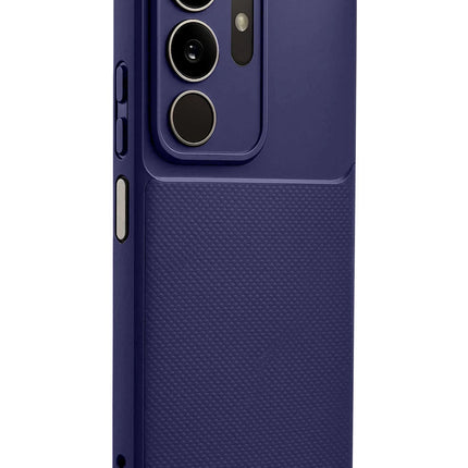 Vivo Y29 4G Auto Focus Karbon Kapak Kılıf - Lacivert 3