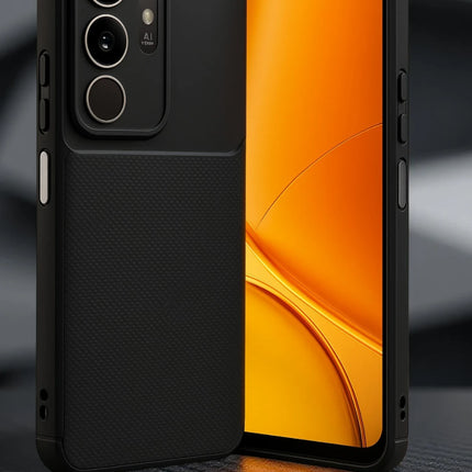Vivo Y29 4G Auto Focus Karbon Kapak Kılıf - Siyah 5