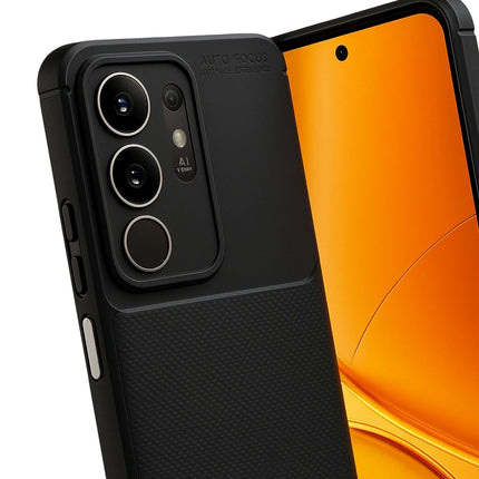 Vivo Y29 4G Auto Focus Karbon Kapak Kılıf - Siyah 4