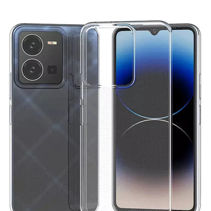 Vivo Y35 Lüx Şeffaf Silikon Kılıf