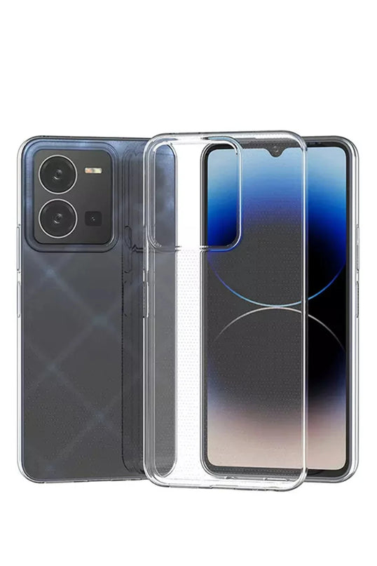 Vivo Y35 Lüx Şeffaf Silikon Kılıf
