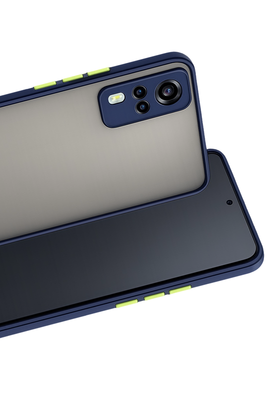Vivo Y53S Montreal Silikon Kapak Kılıf - Lacivert 2