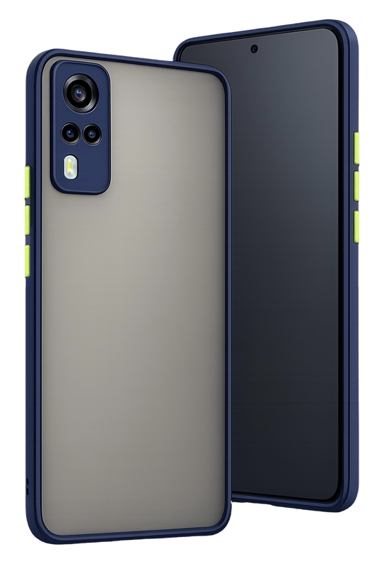 Vivo Y53S Montreal Silikon Kapak Kılıf - Lacivert