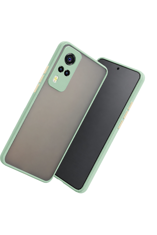 Vivo Y53S Montreal Silikon Kapak Kılıf - Turkuaz 3