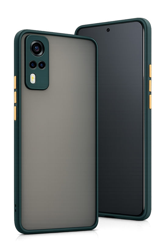 Vivo Y53S Montreal Silikon Kapak Kılıf - Yeşil