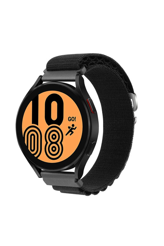 Watch 20mm KR410 Kumaş Kordon - Siyah