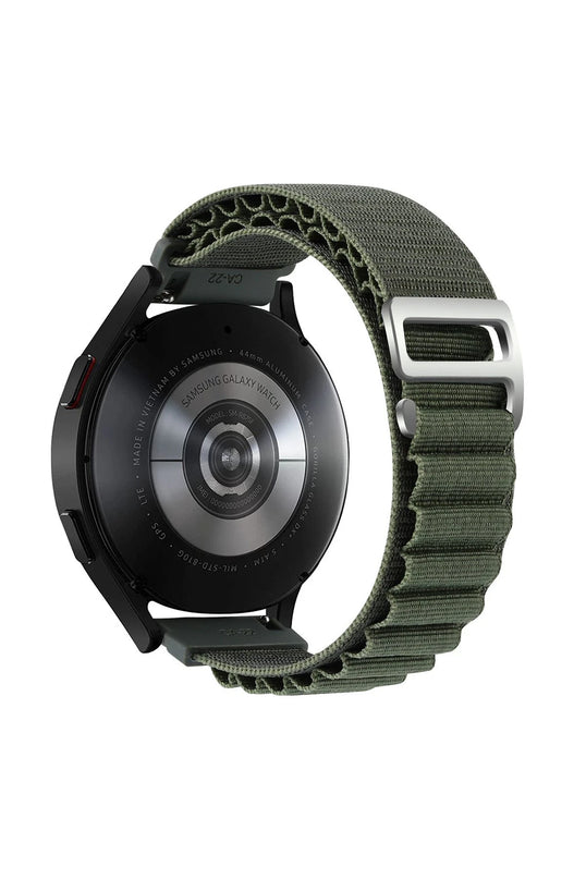 Watch 20mm KR410 Kumaş Kordon - Yeşil 2