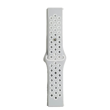 Watch 20mm Spor Delikli Kordon - Gri 2 2