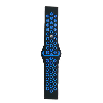 Watch 20mm Spor Delikli Kordon - Siyah 4 2