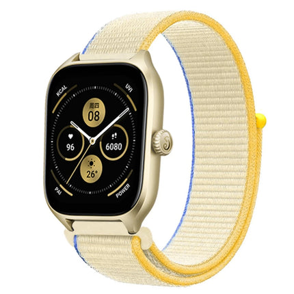 Watch 22mm Hasırlı Cırtcırtlı Kordon - Sarı
