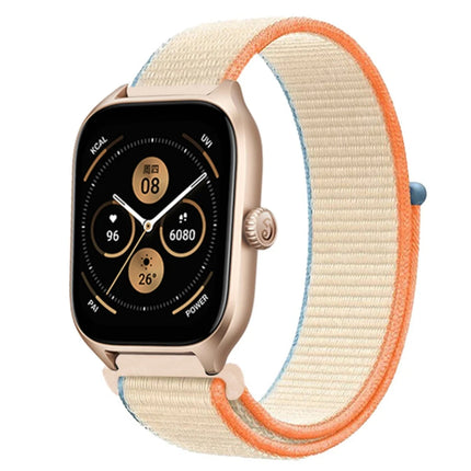 Watch 22mm Hasırlı Cırtcırtlı Kordon - Mavi 2