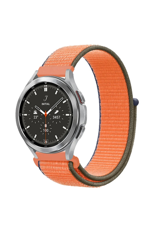 Watch 22mm Hasırlı Cırtcırtlı Kordon - Lacivert