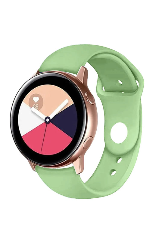 Watch 22mm Klasik Kordon - Açık Yeşil