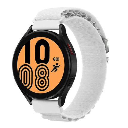Watch 22mm KR410 Kumaş Kordon - Beyaz