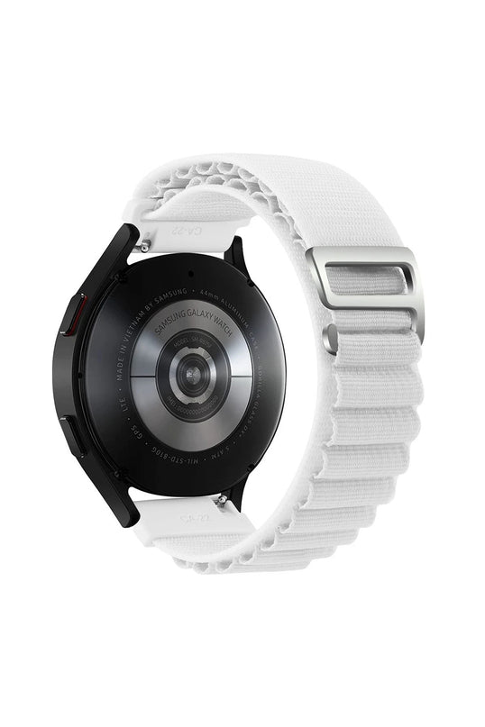 Watch 22mm KR410 Kumaş Kordon - Beyaz 2