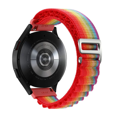 Watch 22mm KR410 Kumaş Kordon - Gökkuşağı 2 2