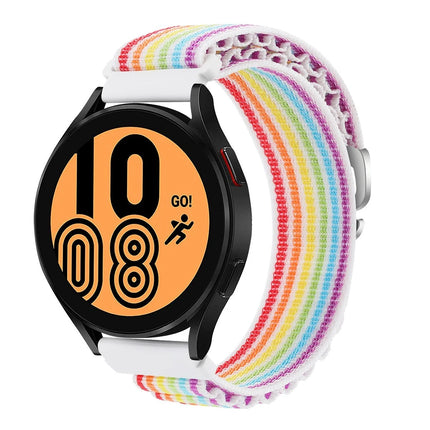 Watch 22mm KR410 Kumaş Kordon - Gökkuşağı