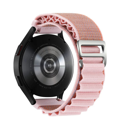 Watch 22mm KR410 Kumaş Kordon - Pembe 2